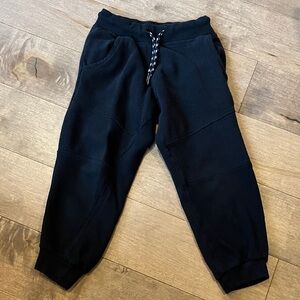 True Indigo Black Jogger Sweatpants
